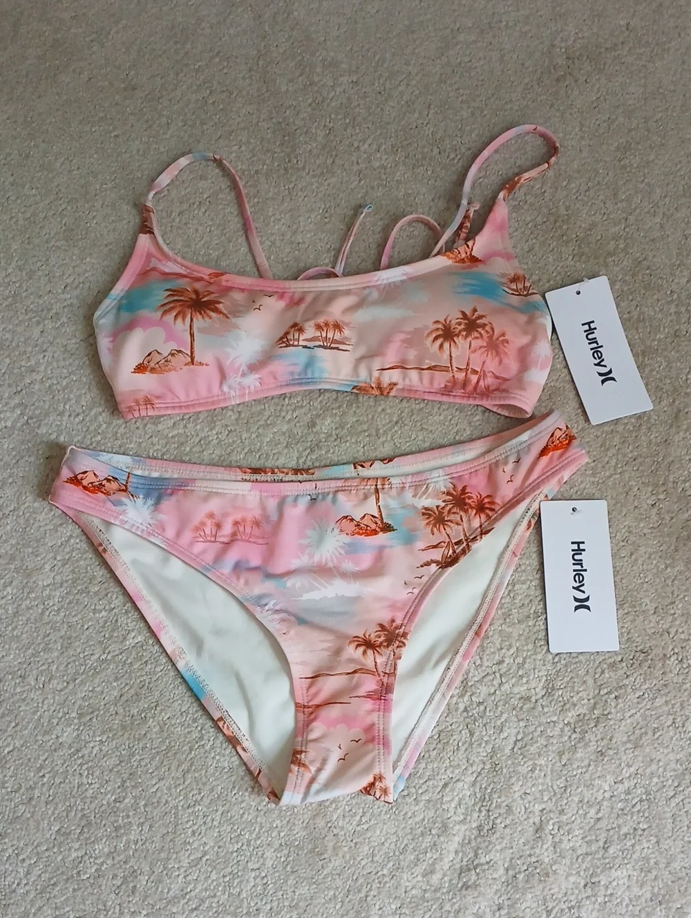 Hurley Bikini Set Scenic Sunset